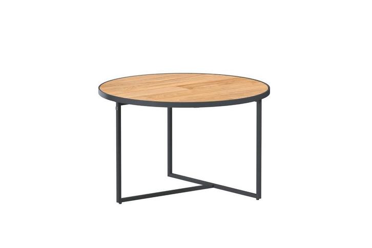 4 Seasons Outdoor Strada tafel met teak blad Ø 58,5 cm *, Tuin en Terras, Tuinsets en Loungesets