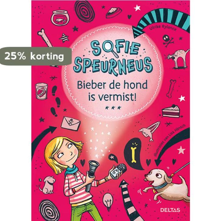 Bieber de hond is vermist! / Sofie Speurneus 9789044756920, Boeken, Kinderboeken | Jeugd | onder 10 jaar, Zo goed als nieuw, Verzenden
