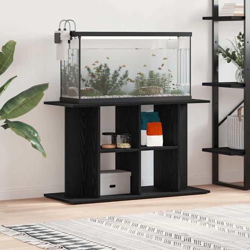 vidaXL Aquariumstandaard 100x40x60 cm spaanplaat zwart, Dieren en Toebehoren, Vissen | Aquaria en Toebehoren, Nieuw, Verzenden