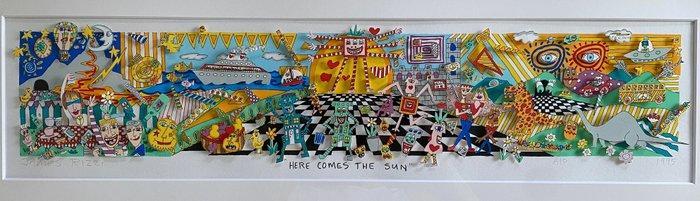 James Rizzi (1950-2011) - Here Come the Sun · Artists proof, Antiek en Kunst, Kunst | Schilderijen | Modern