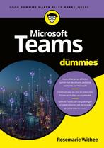 Microsoft Teams voor Dummies / Voor Dummies 9789045357379, Verzenden, Zo goed als nieuw, Rosemarie Withee