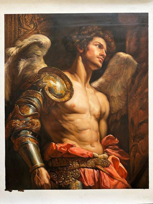 Svnder (XXI) - L’ultimo angelo armato, Antiek en Kunst, Kunst | Schilderijen | Modern