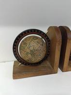 Boekensteunen (2) - Hout, Metaal - Boekenkasten Globen