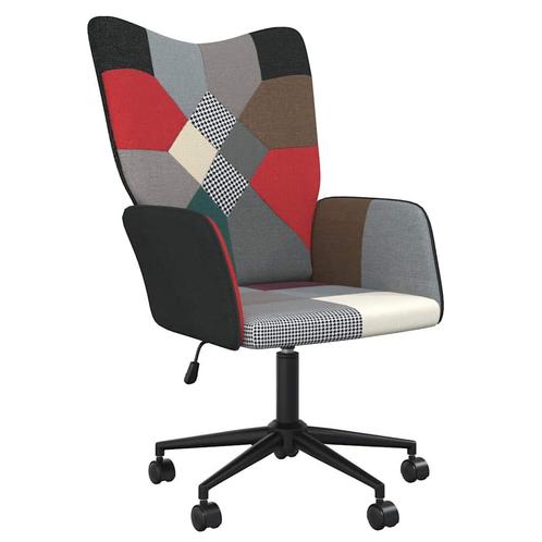 vidaXL Relaxstoel patchwork stof, Huis en Inrichting, Fauteuils, Nieuw, Verzenden