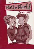 Hello World versie 2 Answerbook Twins Talk, Verzenden