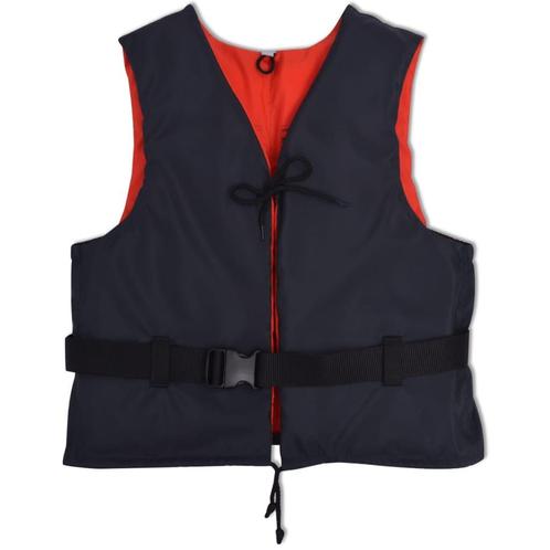 vidaXL Zwemvest 50N 50-70 kg marineblauw, Sports nautiques & Bateaux, Vêtements nautiques, Envoi