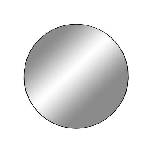 Grote ronde wandspiegel | Zwart | Ø60 cm, Huis en Inrichting, Woonaccessoires | Spiegels, Nieuw, Minder dan 50 cm, Rond, Minder dan 100 cm