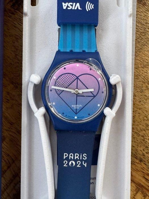 SWATCH Olympic SPECIAL - Paris 2024 – SO28Z130-5300 – Paris, Verzamelen, Overige Verzamelen