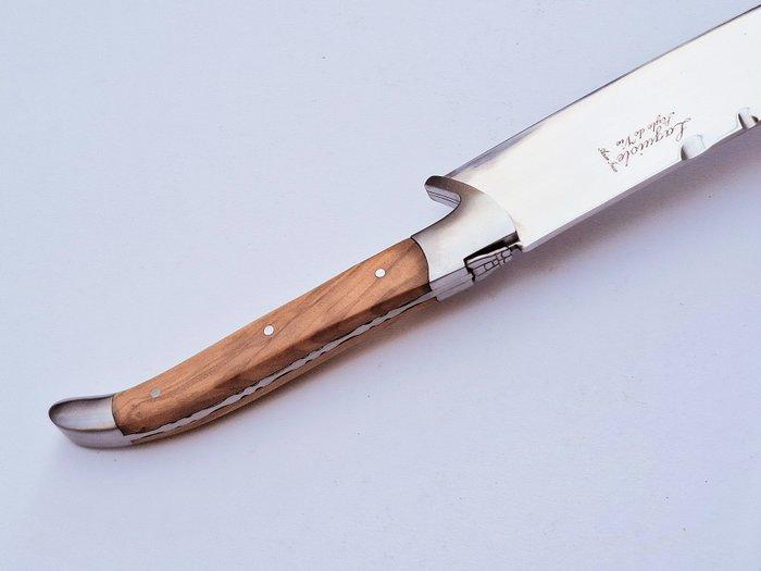 Laguiole - Champagne saber - Olive Wood handle - Style de, Verzamelen, Wijnen