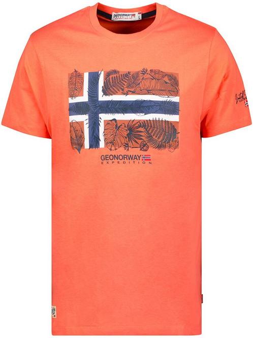 Geographical Norway Expedition T-shirt Ronde Hals Met Print, Kleding | Heren, T-shirts, Verzenden