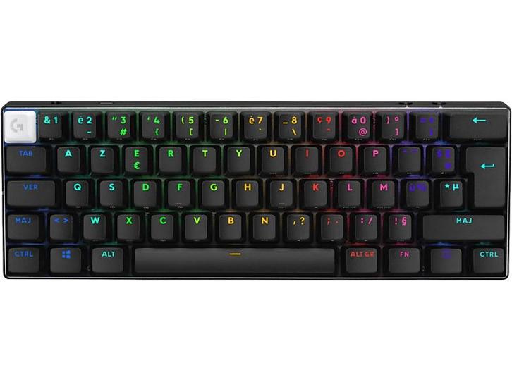 Logitech - Gaming toetsenbord - Azerty - Zwart, Computers en Software, Toetsenborden, Draadloos, Azerty, Nieuw, Verzenden
