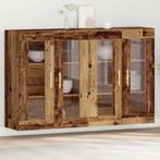 vidaXL Wandkasten 2 stuks Gerecycled Hout 69,5 x 34 x 90 cm, Huis en Inrichting, Kasten | Dressoirs, Verzenden, Nieuw