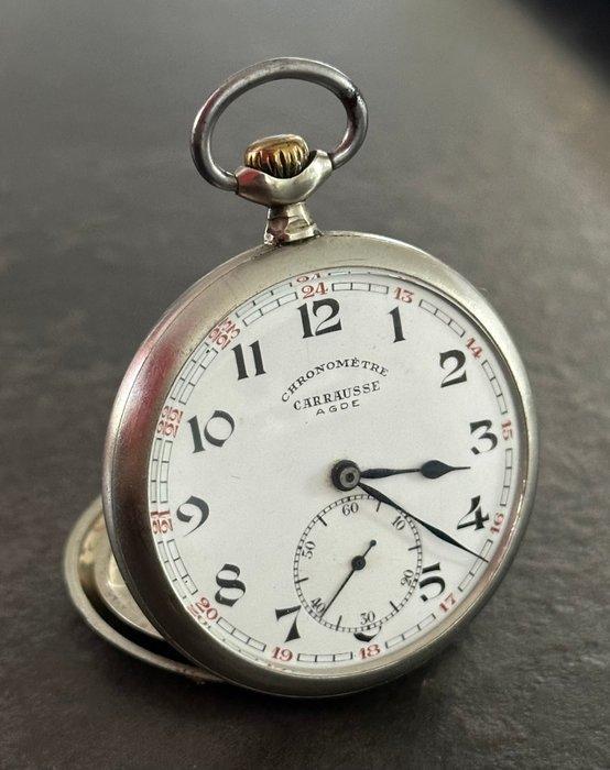 Montre gousset Chronomètre CARRAUSSE Agde - Boîtier extra, Bijoux, Sacs & Beauté, Montres | Hommes