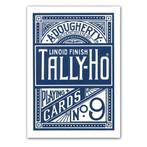 Tally-Ho Circle Blauw Speelkaarten Kaartspel Pokerkaarten, Verzamelen, Verzenden, Nieuw