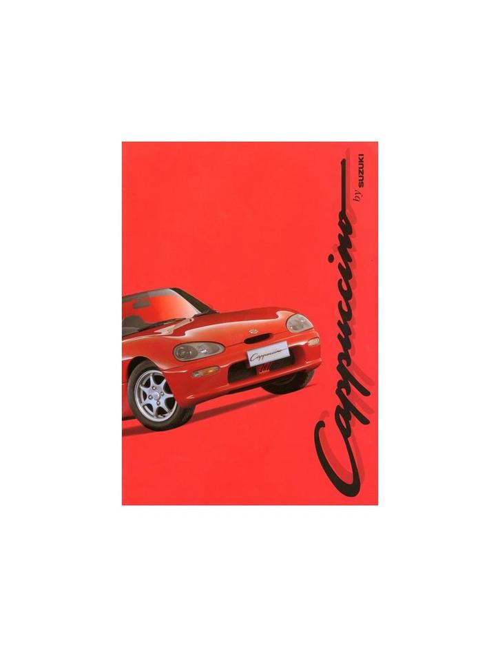 1994 SUZUKI CAPPUCCINO BROCHURE NEDERLANDS, Boeken, Auto's | Folders en Tijdschriften
