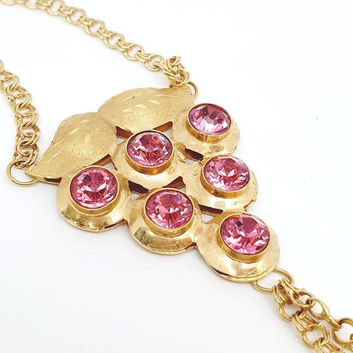 Armband - 18 karaat Geel goud - 3.00ct. tw. Synthetische, Handtassen en Accessoires, Armbanden