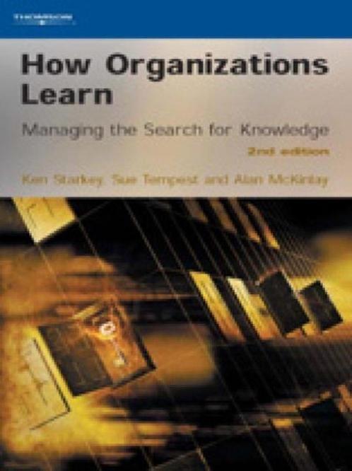 How Organizations Learn 9781861527462, Livres, Livres Autre, Envoi