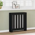 vidaXL Radiatorombouw 78x20x82 cm bewerkt hout zwart, Doe-het-zelf en Bouw, Verwarming en Radiatoren, Verzenden, Nieuw