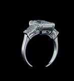 Bague - 14 carats Or blanc - 6.56ct. tw. Diamant (Cultivé en, Nieuw