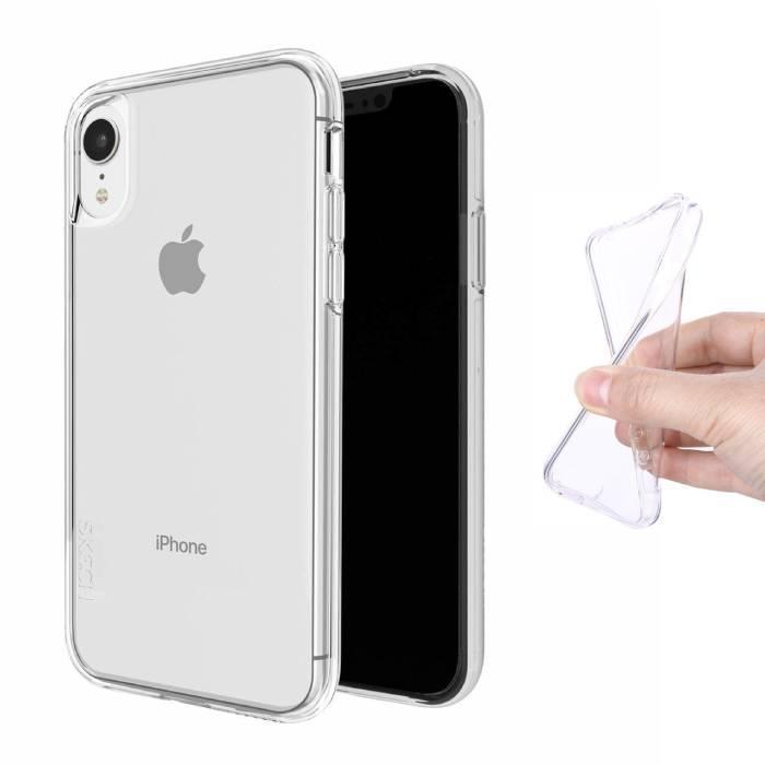 iPhone XR Transparant Clear Case Cover Silicone TPU Hoesje, Telecommunicatie, Mobiele telefoons | Hoesjes en Screenprotectors | Apple iPhone