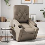 vidaXL Sta-op-massagestoel elektrisch kunstleer, Huis en Inrichting, Fauteuils, Verzenden, Nieuw