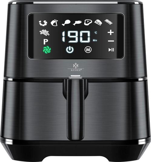KESSER® RVS Airfryer XXL - 5,5L - Heteluchtfriteuse - 1700W, Huis en Inrichting, Woonaccessoires | Overige, Verzenden