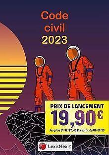 Code civil 2023 - Jaquette Spacemen  LEXISNEXIS  Book, Livres, Livres Autre, Envoi