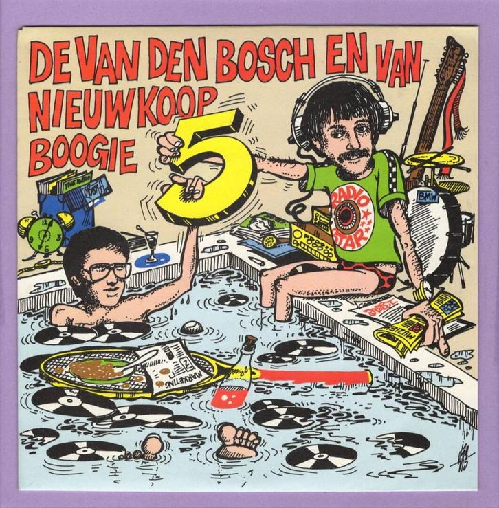 Piraten Billy, Marty Holland – De Van Den Bosch En Van Nieuw, Cd's en Dvd's, Vinyl Singles, Ophalen of Verzenden
