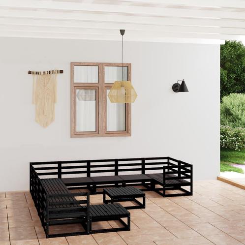 vidaXL 12-delige Loungeset massief grenenhout, Tuin en Terras, Tuinsets en Loungesets, Loungeset, Nieuw, Verzenden