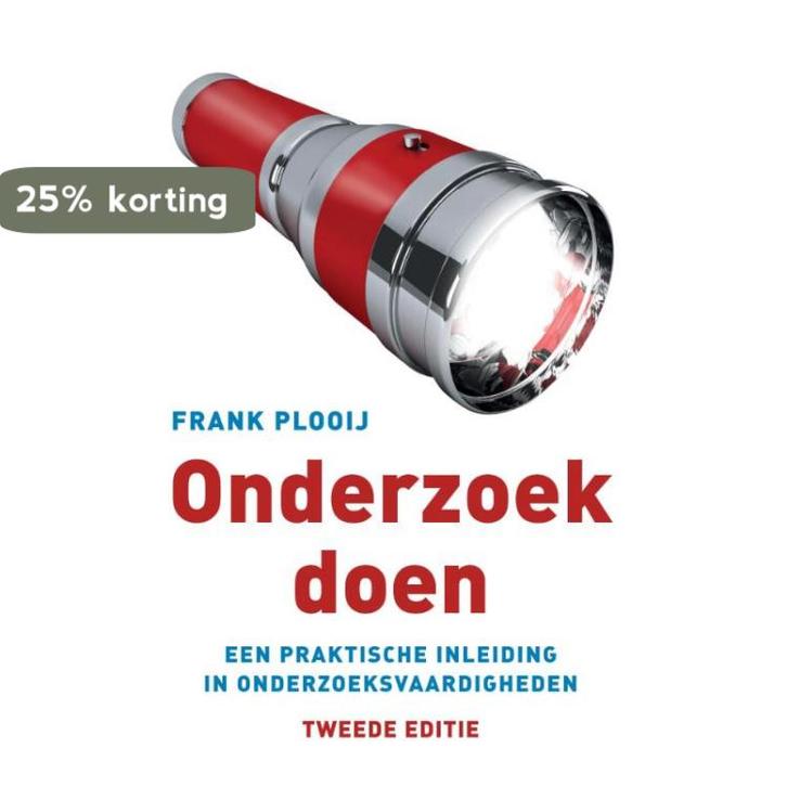 Onderzoek doen 9789043019637 Frank Plooij, Boeken, Schoolboeken, Zo goed als nieuw, Verzenden