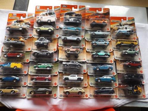Matchbox 1:64 - Voiture miniature  (33) - Ford, Tesla,, Hobby en Vrije tijd, Modelauto's | 1:5 tot 1:12