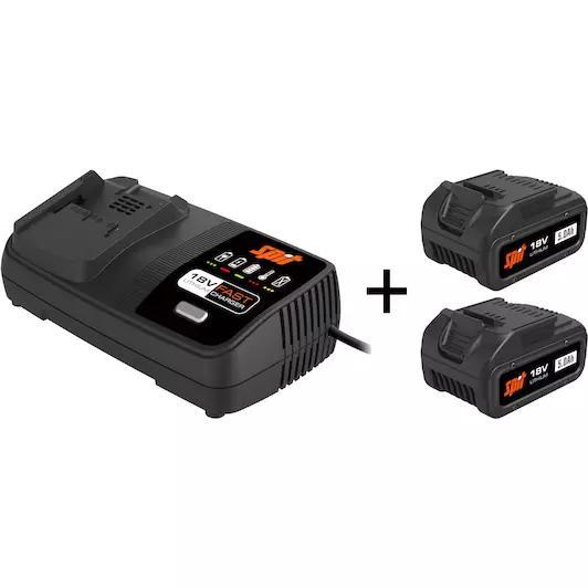 SPIT 18V accu-laadset (2x 5,0Ah accu + snellader), Zakelijke goederen, Landbouw | Werktuigen, Verzenden