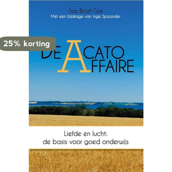 De Acato Affaire 9789493172173 Sas Boot-Ton, Boeken, Zwangerschap en Opvoeding, Gelezen, Verzenden