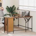 vidaXL Bureau Oud Hout 141 x 141 x 75 cm Bewerkt hout, Verzenden, Nieuw
