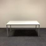 Tweedehands vepa kantinetafel, 180x80 cm, Wit - grijs, Zakelijke goederen, Kantoor en Winkelinrichting | Kantoormeubilair en Inrichting