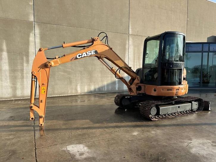 Veiling: Rupsgraafmachine CASE CX55B Diesel 31.5kW, Articles professionnels, Machines & Construction | Grues & Excavatrices, Enlèvement