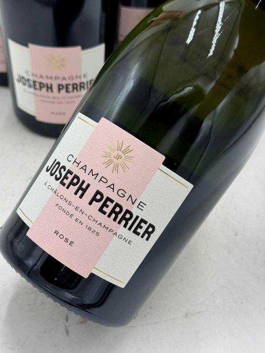 Joseph Perrier, Cuvée Royal Brut - Champagne Rosé - 6, Verzamelen, Wijnen