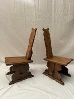 Stoel (2) - Hout, Antiek en Kunst