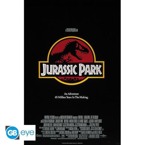 Jurassic Park Movie Poster 91.5 x 61 cm, Collections, Cinéma & Télévision, Enlèvement ou Envoi