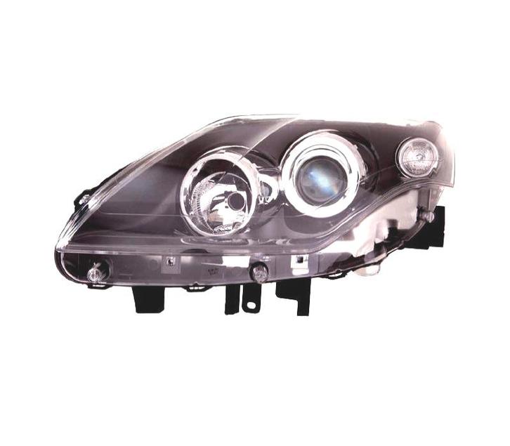 PHARE GAUCHE POUR RENAULT LAGUNA III 07-11 FOND NOIR, Autos : Pièces & Accessoires, Éclairage, Envoi