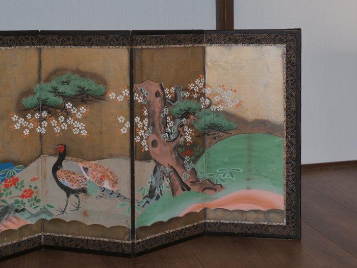 Scherm / kamerverdeler - Hout, Papier - Japan - Late Edo, Antiek en Kunst, Antiek | Overige Antiek