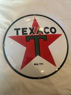 Emaille bord - emaille bord gebold Texaco - Emaille