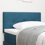 vidaXL Hoofdbord met knopen - Donkerblauw - 100 cm - Velvet, Huis en Inrichting, Slaapkamer | Bedden, Verzenden, Nieuw