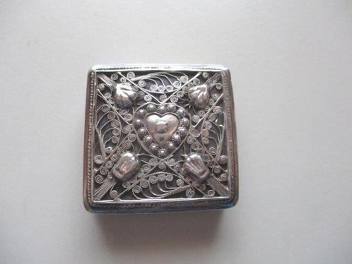 Simon Gaillard Jacz, Schoonhoven (1855-1903) - Pepermuntdoos, Antiek en Kunst, Antiek | Zilver en Goud