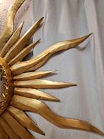 Spiegel - Beuken - Goudfolie met bladgoud, Antiek en Kunst, Curiosa en Brocante