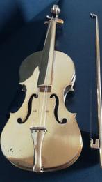 Senza marca - Violino con archetto -  - Viool - Italië -, Antiek en Kunst, Curiosa en Brocante