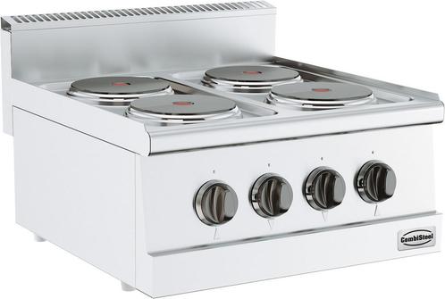CombiSteel Base 600 Kooktafel Elektrisch, Zakelijke goederen, Horeca | Keukenapparatuur, Ophalen of Verzenden