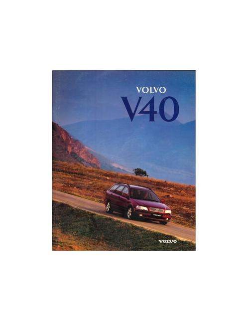 1997 VOLVO V40 BROCHURE NEDERLANDS, Livres, Autos | Brochures & Magazines, Enlèvement ou Envoi