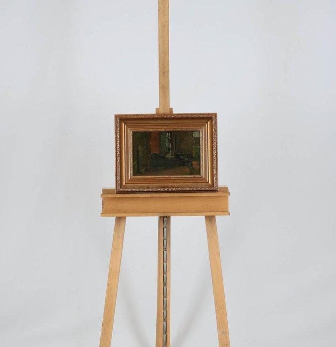 Willem Hendrik van der Nat (1864–1929) - Raamkozijn, Antiquités & Art, Art | Peinture | Classique