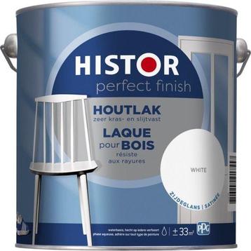 Histor Perfect Finish Houtlak Zijdeglans Wit 0.75L